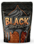 Black Sherbet Mylar Bags - DC Packaging Custom Cannabis Packaging