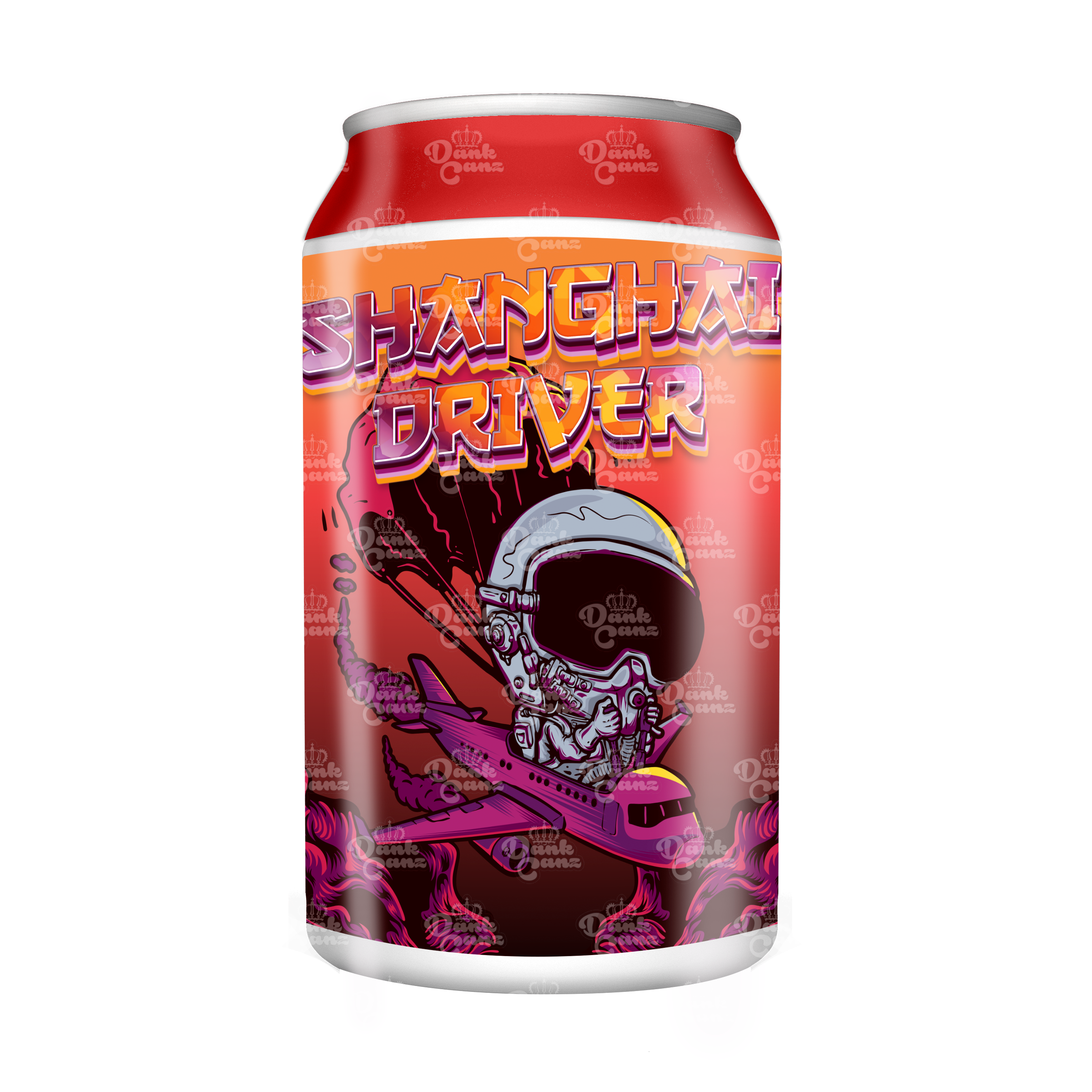 Shanghai Driver 3.5g Plastic Soda Cans - DC Packaging Custom Cannabis Packaging