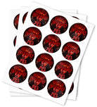 Dantes Inferno Strain Stickers - DC Packaging Custom Cannabis Packaging