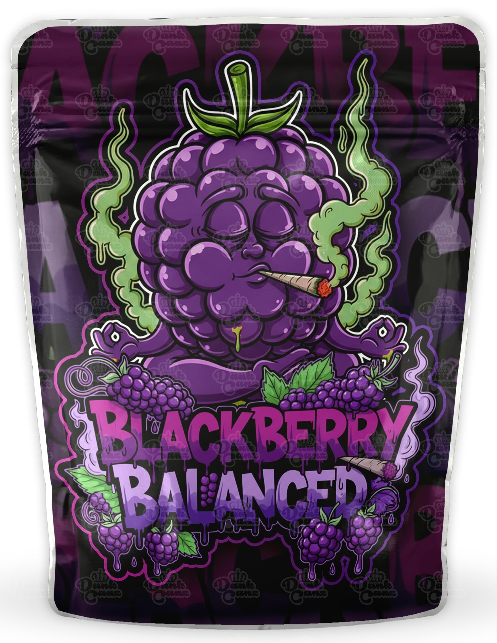 Blackberry Balanced Mylar Bags