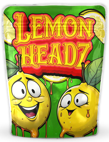 Lemon Headz Mylar Bags