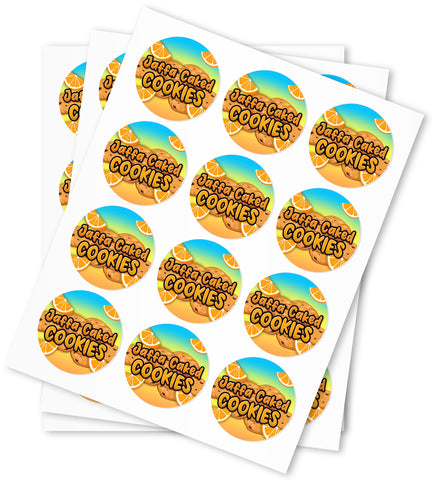 Jaffa Caked Cookies Strain Stickers