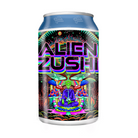 Alien Zushi 3.5g Plastic Soda Cans - DC Packaging Custom Cannabis Packaging