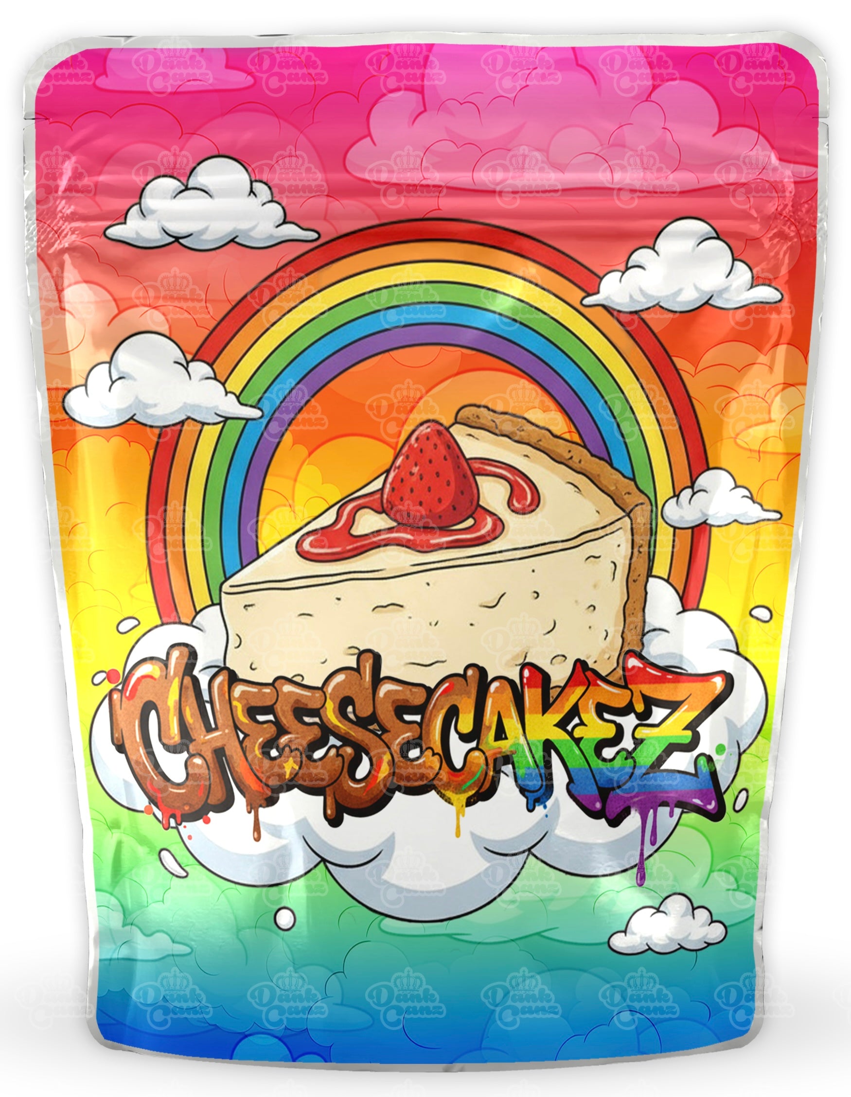 Cheesecake Z Mylar Bags - DC Packaging Custom Cannabis Packaging