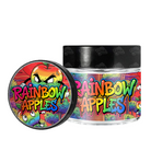Rainbow Apples 3.5g/60ml Glass Jars - Labelled - DC Packaging Custom Cannabis Packaging
