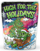 Christmas Mylar Bags - DC Packaging Custom Cannabis Packaging