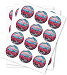 Frosted Fuji Strain Stickers - DC Packaging Custom Cannabis Packaging