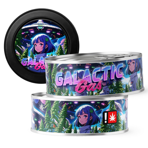 Galactic Gas 3.5g Self Seal Tins