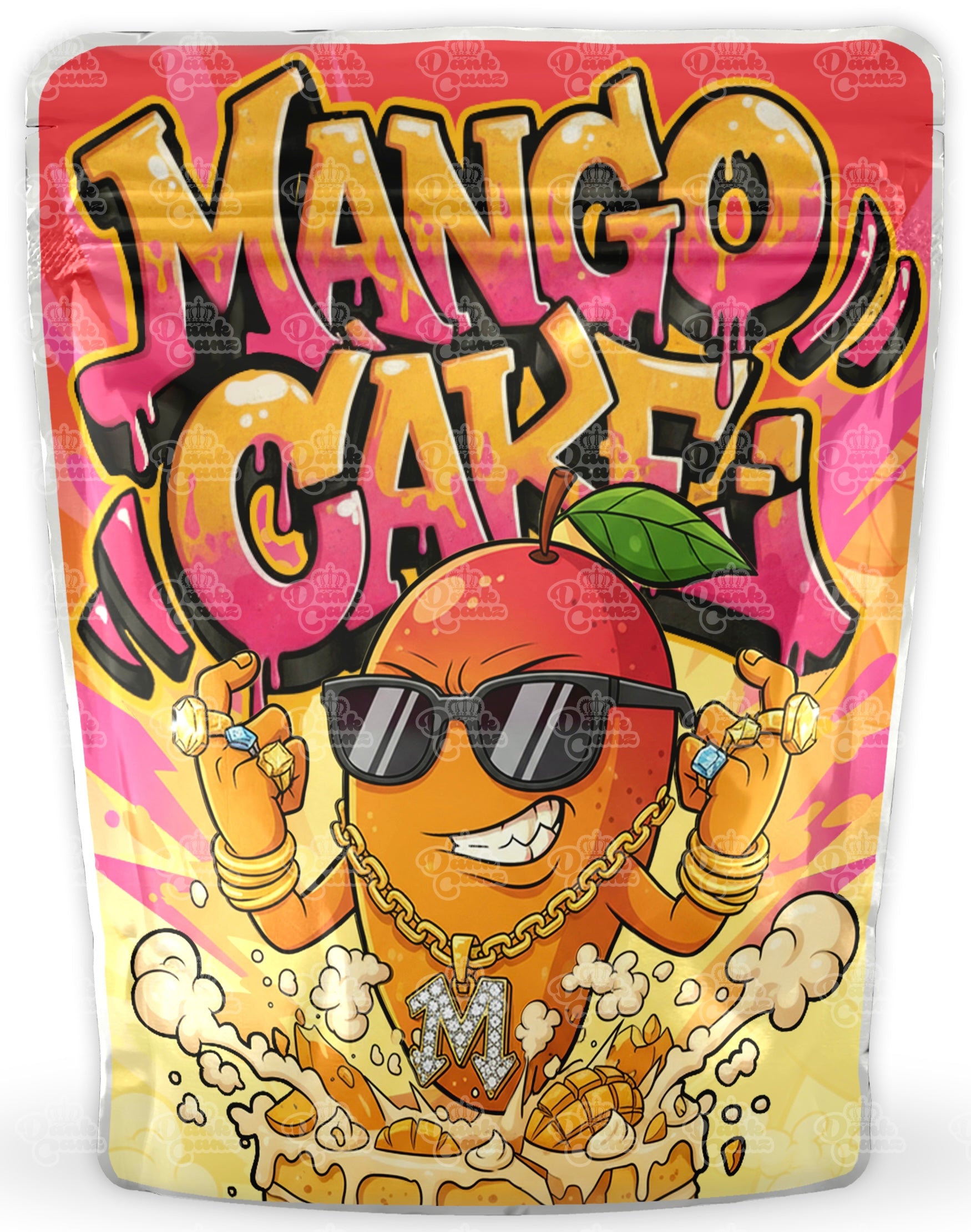 Mango Cake Mylar Bags