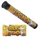 Golden Crunch Pre Roll Tubes - Labelled - DC Packaging Custom Cannabis Packaging