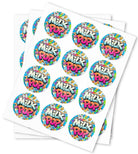 Milk Pop Strain Stickers - DC Packaging Custom Cannabis Packaging