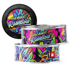 Permanent Rainbow 3.5g Self Seal Tins - DC Packaging Custom Cannabis Packaging