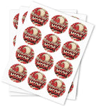 Strawberry Mochi Strain Stickers - DC Packaging Custom Cannabis Packaging