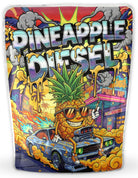 Pineapple Diesel Mylar Bags - DC Packaging Custom Cannabis Packaging