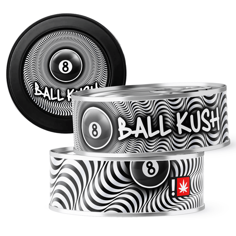8 Ball Kush 3.5g Self Seal Tins