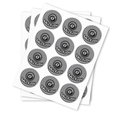 8 Ball Kush Stickers