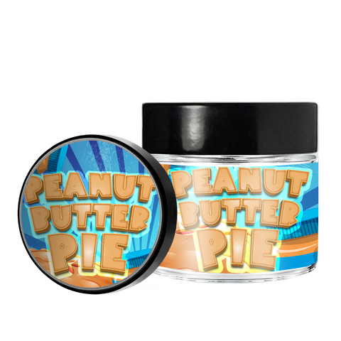 Peanut Butter Pie 3.5g/60ml Glass Jars - Pre Labelled - Empty