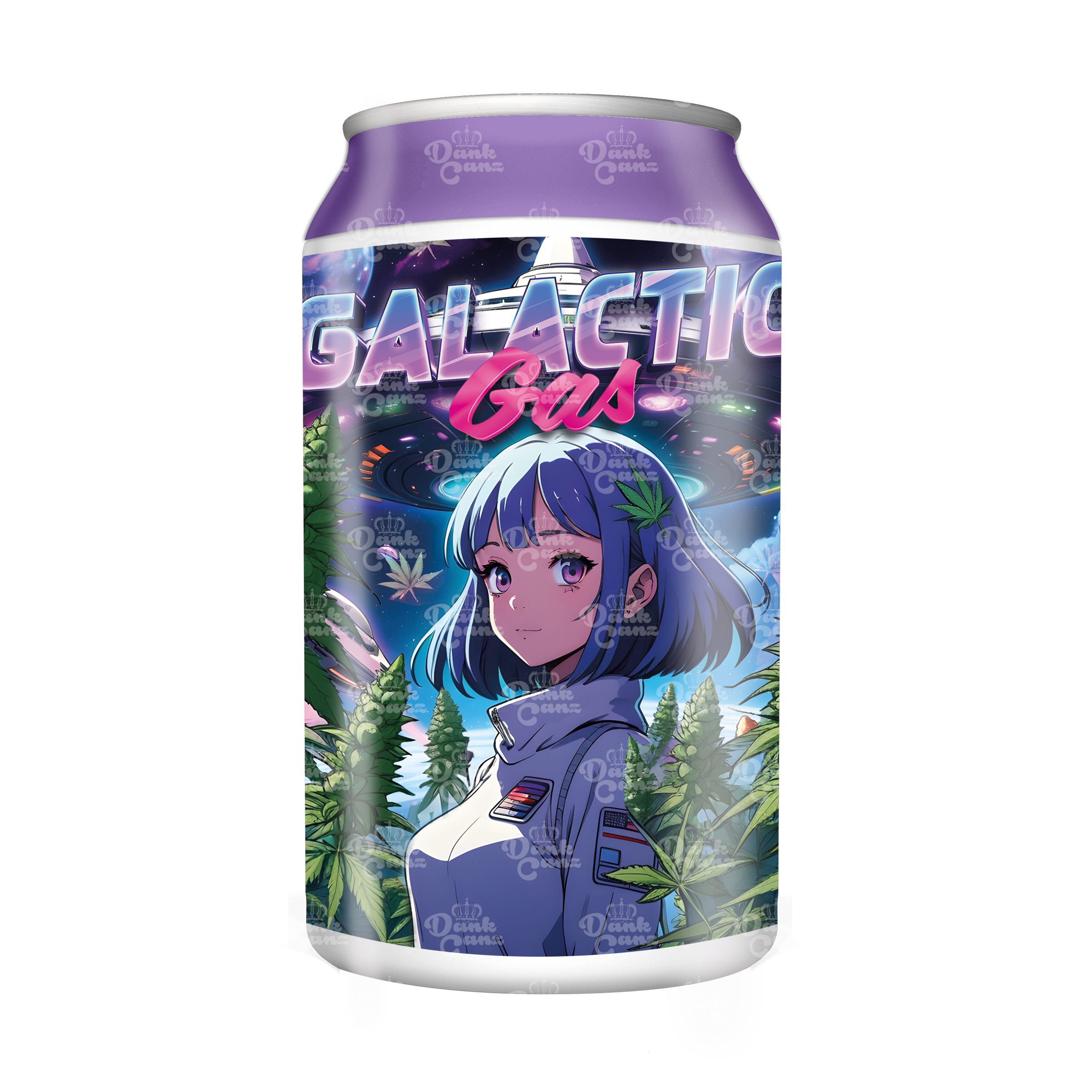 Galactic Gas 3.5g Plastic Soda Cans