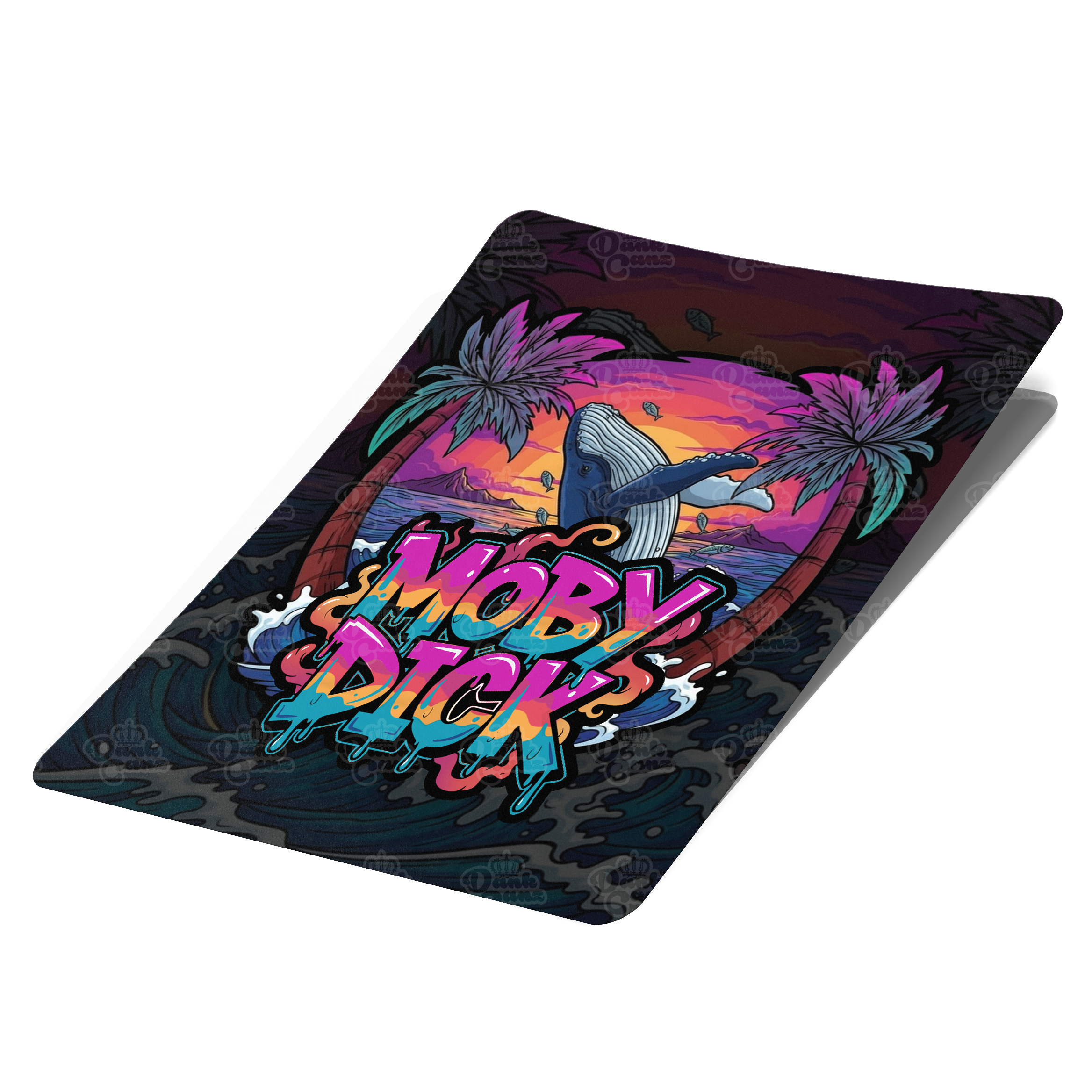 Moby Dick Mylar Bag Labels - Labels only - DC Packaging Custom Cannabis Packaging