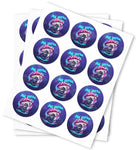 MK Ultra Strain Stickers