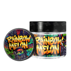 Rainbow Melon 3.5g/60ml Glass Jars - Labelled - DC Packaging Custom Cannabis Packaging