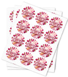 Cherry Gelato Strain Stickers - DC Packaging Custom Cannabis Packaging