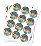 Sunset Sherbet Strain Stickers