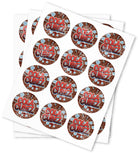 Cola Cubez Strain Stickers - DC Packaging Custom Cannabis Packaging