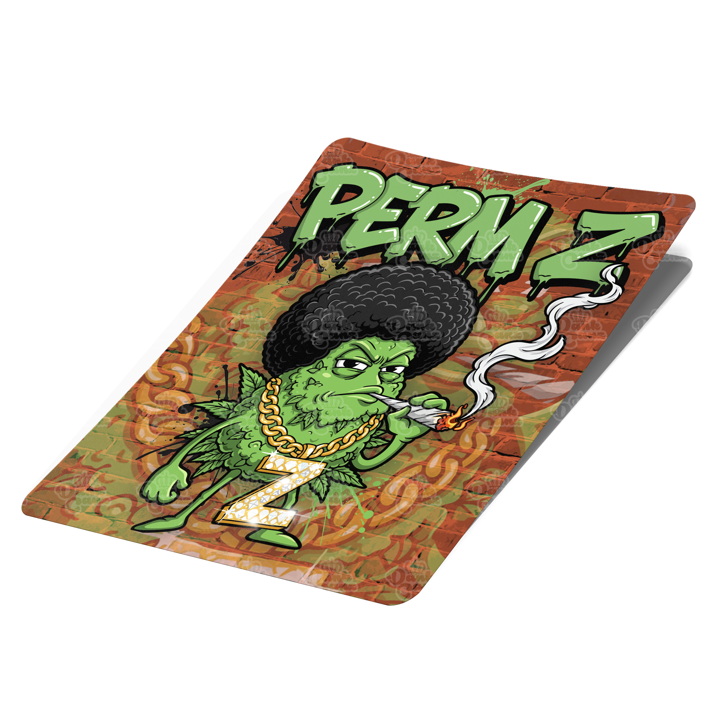 Perm Z Mylar Bag Labels - Labels only - DC Packaging Custom Cannabis Packaging