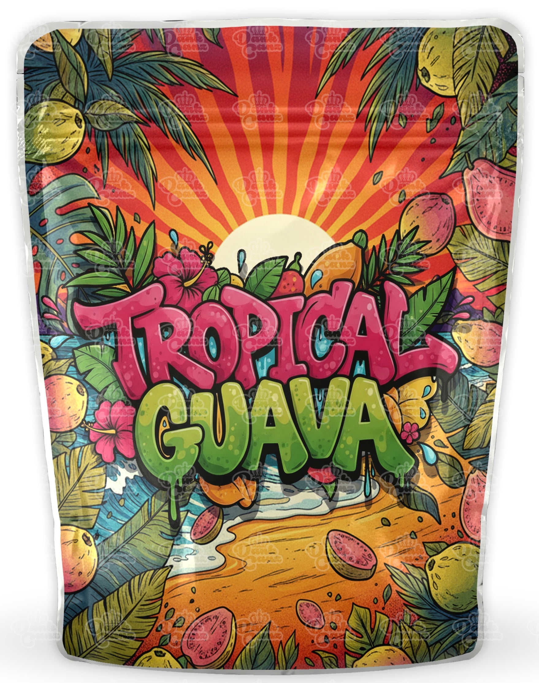 Tropical Guava Mylar Bags