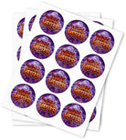 Dark Matter Strain Stickers - DC Packaging Custom Cannabis Packaging