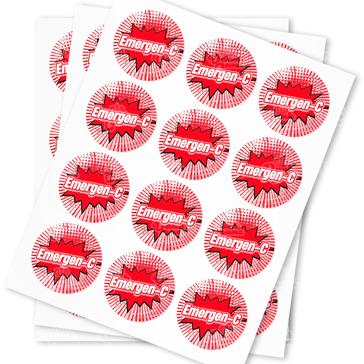 Emergen-C Strain Stickers | Strain Labels