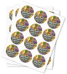 Pineapple Diesel Strain Stickers - DC Packaging Custom Cannabis Packaging