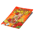 Strawberry Lemonade Mylar Bag Labels - Labels only - DC Packaging Custom Cannabis Packaging