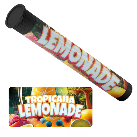 Tropicana Lemonade Pre Roll Tubes - Pre Labelled