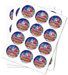 French Gelato Cookies Strain Stickers - DC Packaging Custom Cannabis Packaging