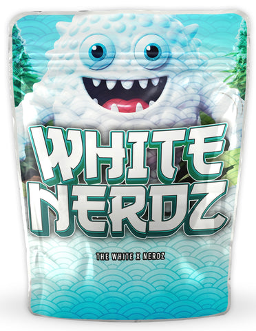 White Nerdz Mylar Bags