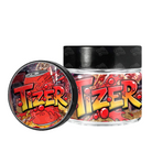 Tizer 3.5g/60ml Glass Jars - Labelled - DC Packaging Custom Cannabis Packaging