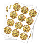 Lemon Crumble Strain Stickers - DC Packaging Custom Cannabis Packaging