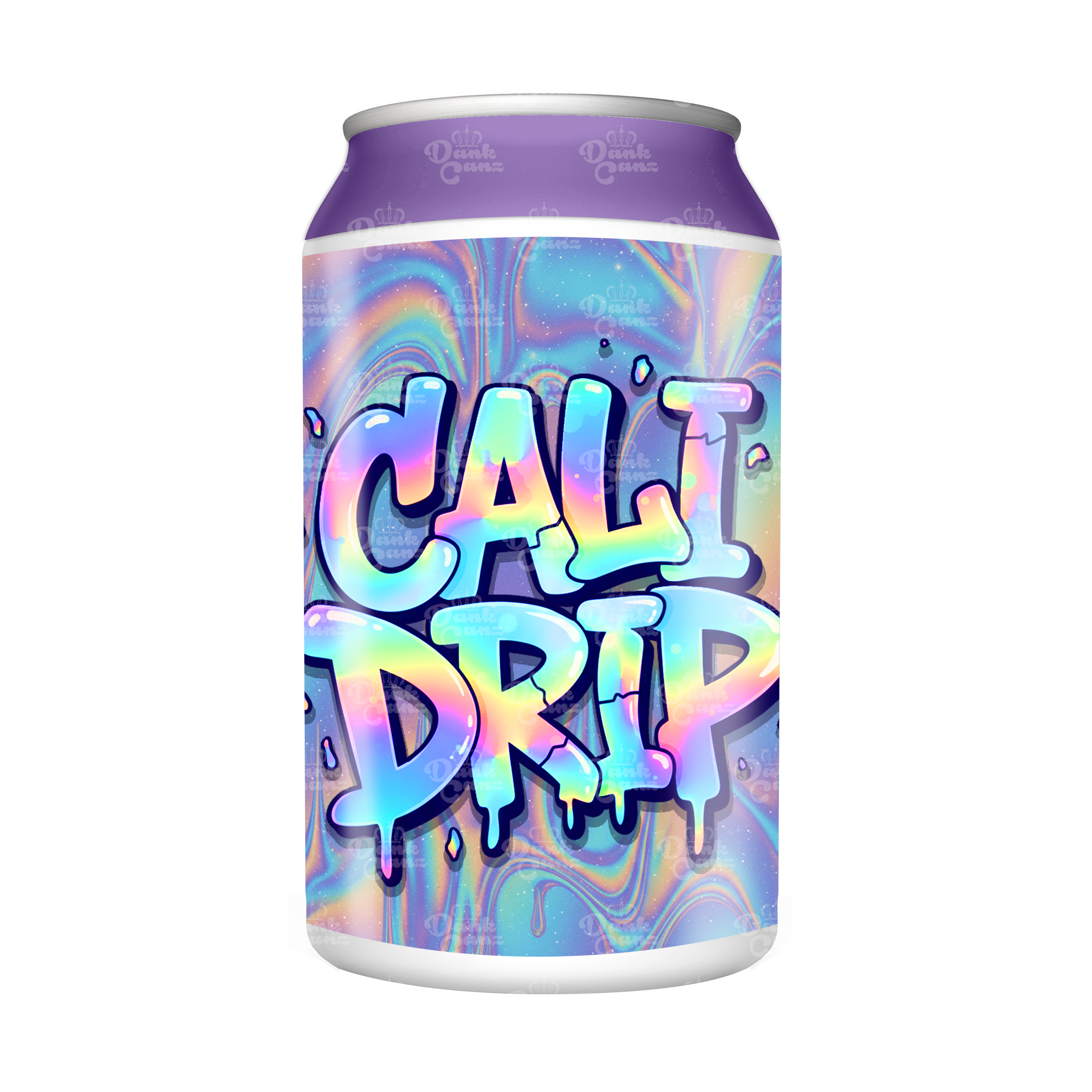 Cali Drip 3.5g Plastic Soda Cans - DC Packaging Custom Cannabis Packaging