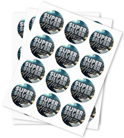Super Silver Haze Strain Stickers