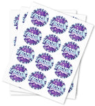 Frozen Grapes Strain Stickers - DC Packaging Custom Cannabis Packaging