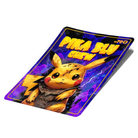 Pika Blu Chew Mylar Bag Labels - Labels only - DC Packaging Custom Cannabis Packaging
