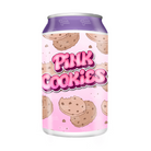 Pink Cookies 3.5g Plastic Soda Cans - DC Packaging Custom Cannabis Packaging