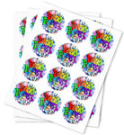 Bacio Belts Strain Stickers - DC Packaging Custom Cannabis Packaging