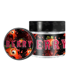 Berry 3.5g/60ml Glass Jars - Labelled - DC Packaging Custom Cannabis Packaging