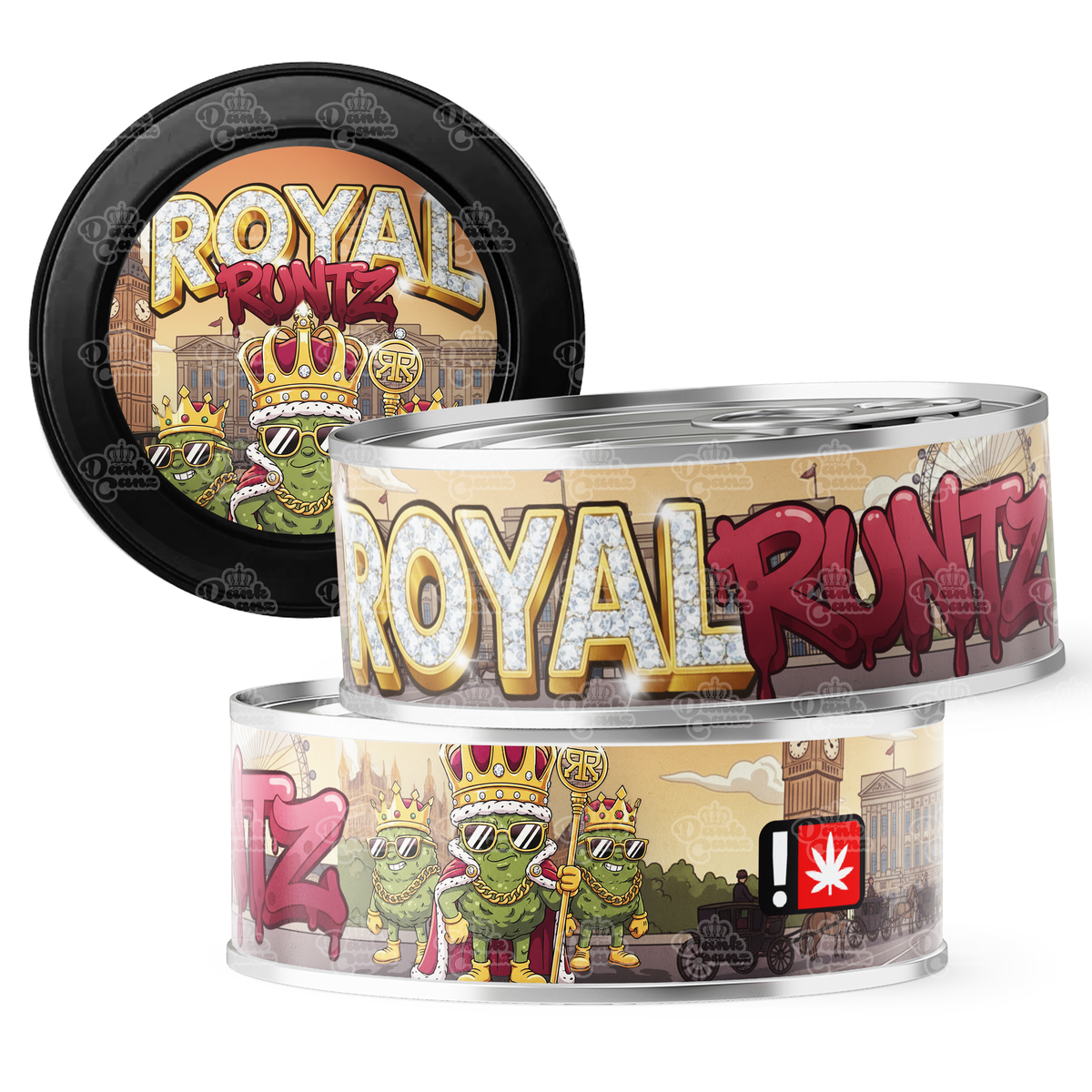 Royal Runtz 3.5g Self Seal Tins - Pressitins - Cali Tins