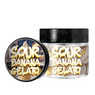 Sour Banana Gelato 3.5g/60ml Glass Jars - Labelled - DC Packaging Custom Cannabis Packaging