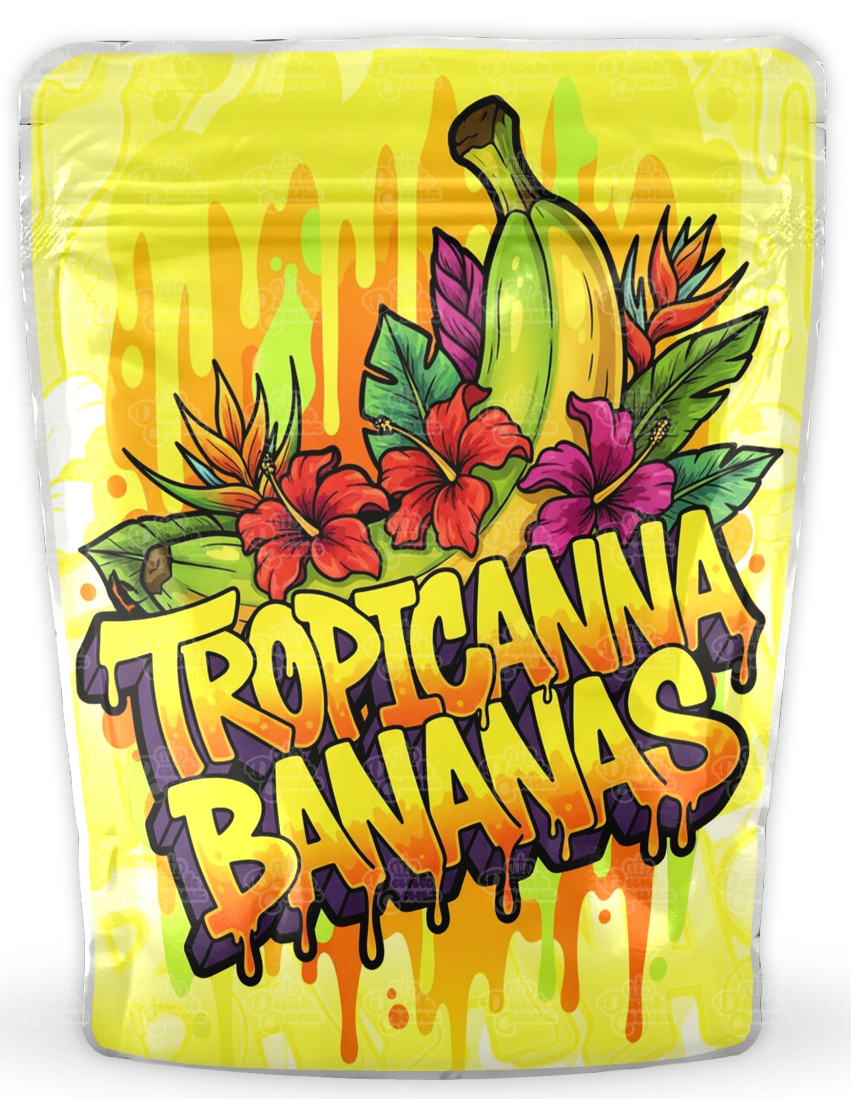 Tropicanna Bananas Mylar Bags