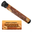 Biscoffi Pre Roll Tubes - Labelled - DC Packaging Custom Cannabis Packaging